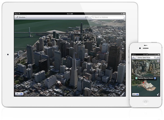 ios 6 maps flyover