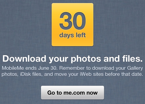 mobileme shutdown 30 download