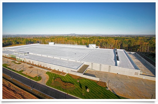 apple maiden data center aerial