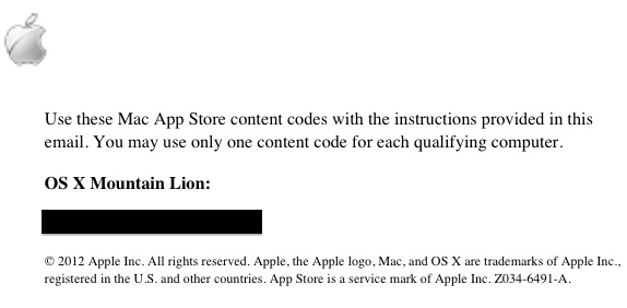 mountain lion up to date form 3