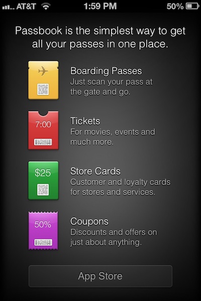 passbook app store link