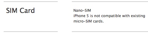 iphone 5 nano sim