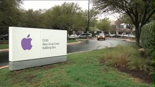 apple austin entrance sign