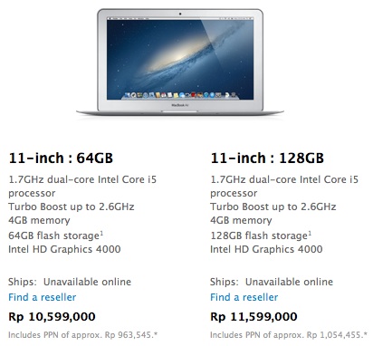 indonesia store macbook air