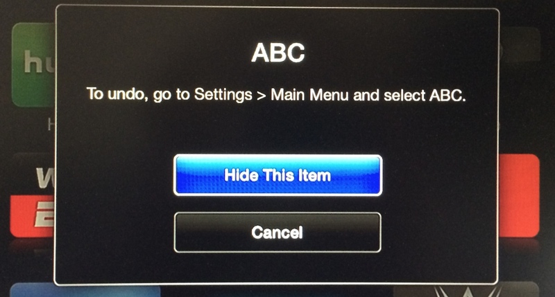 appletvhideitems
