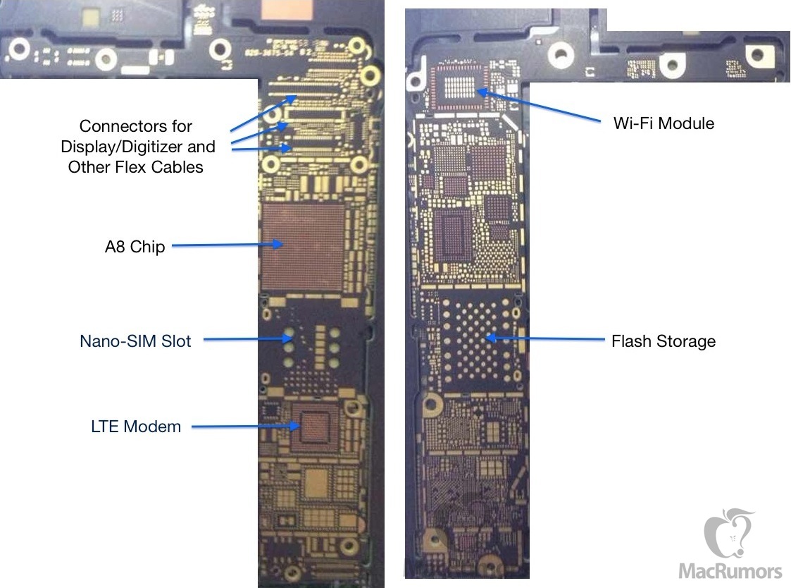 Iphone 6 Schematic And Pcb Layout Pcb Designs