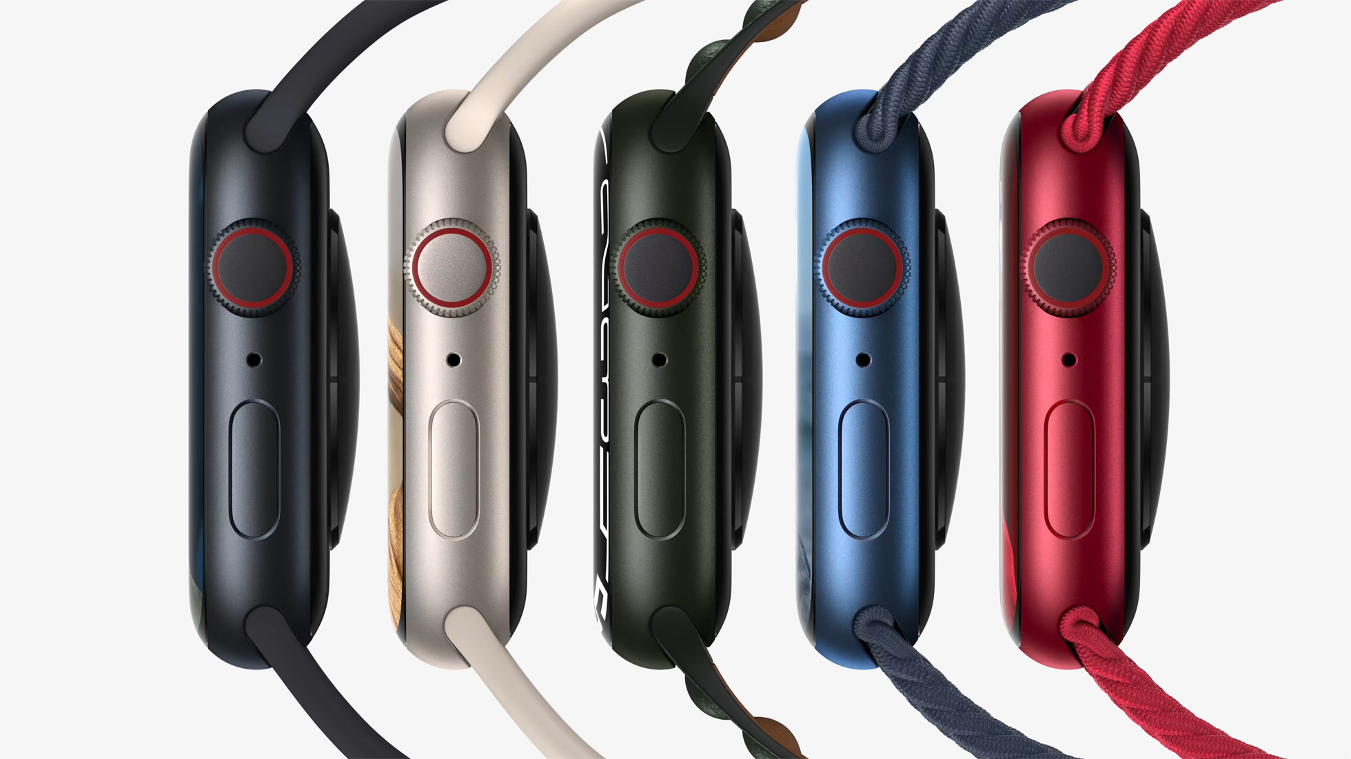 apple watch series 7 aluminum colors