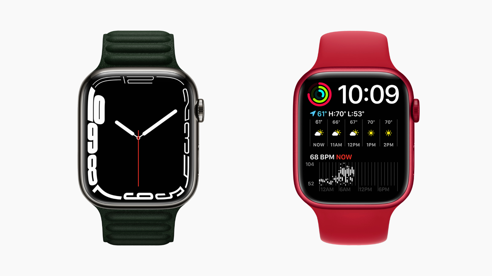 apple watch series 7 contour modular duo faces