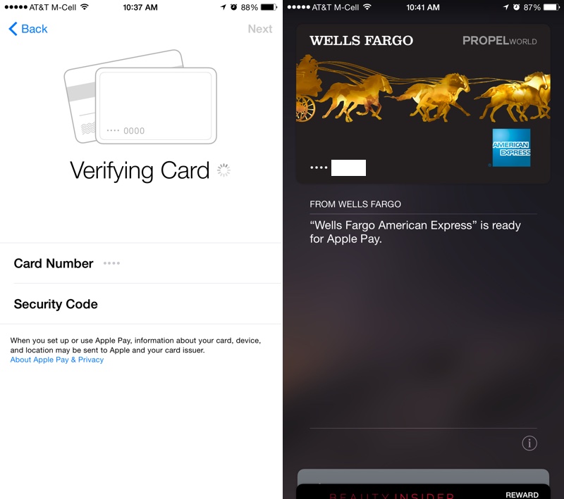 verifyingcardapplepay