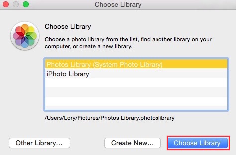 Move iphoto library to photos