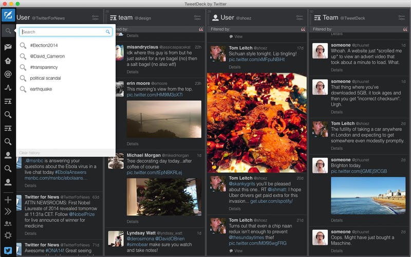 TweetDeck Mac