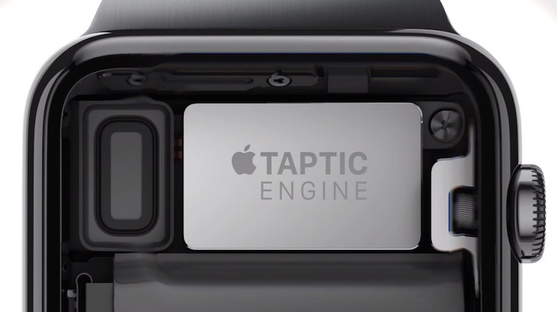 apple watch taptic engine