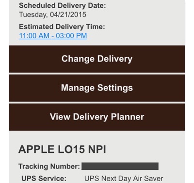 ups tracking number