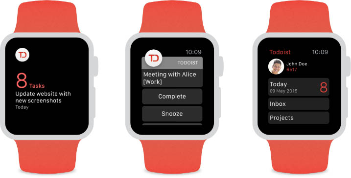 Todoist Apple Watch