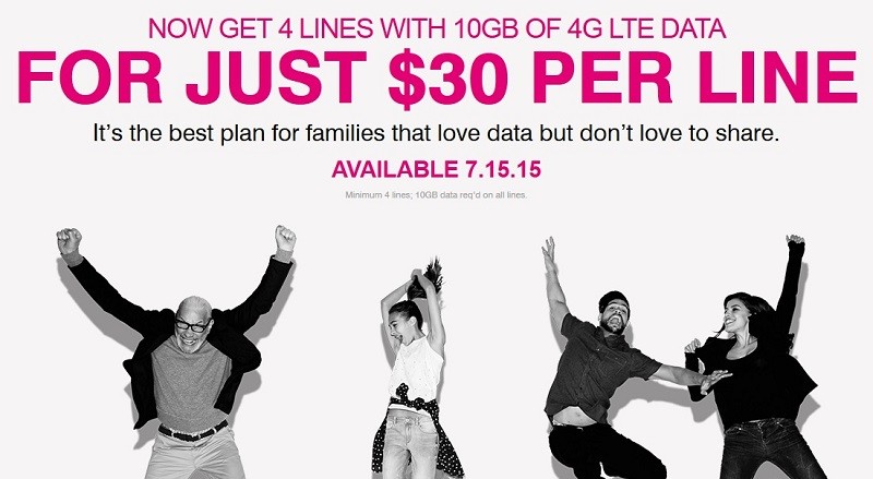 t mobile family plan