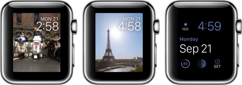 Custom watch faces watchos 2