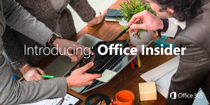 office insider microsoft