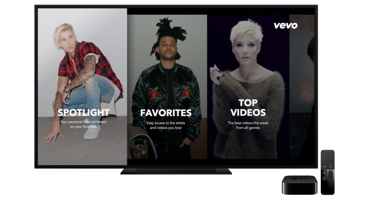 Apple TV Vevo