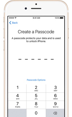 iphonecreateapasscode