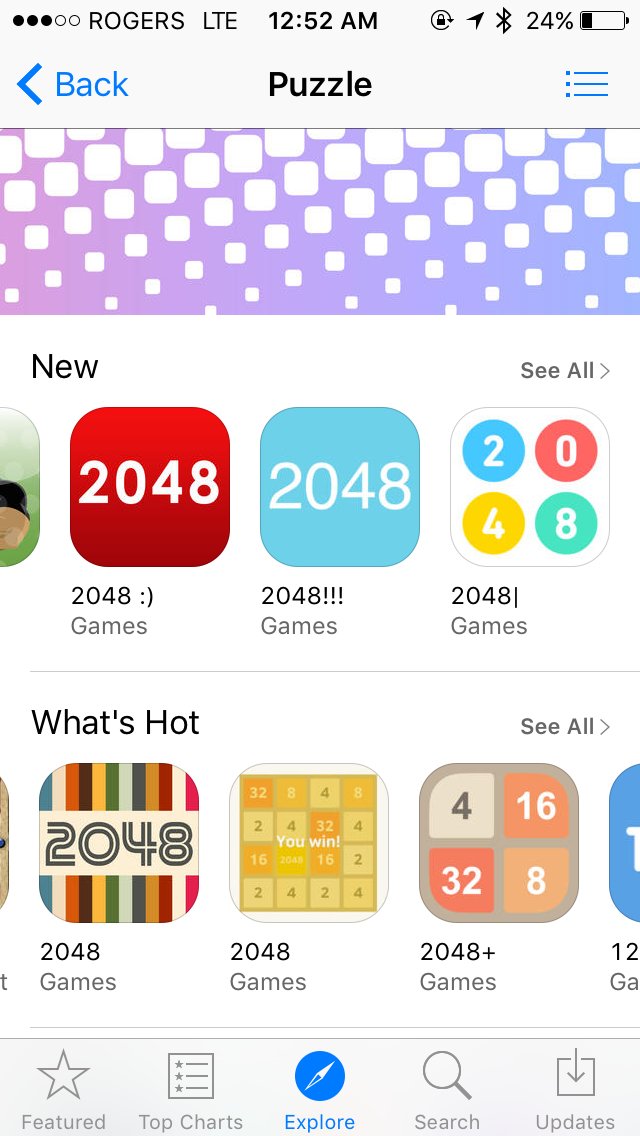 App Store algorithm