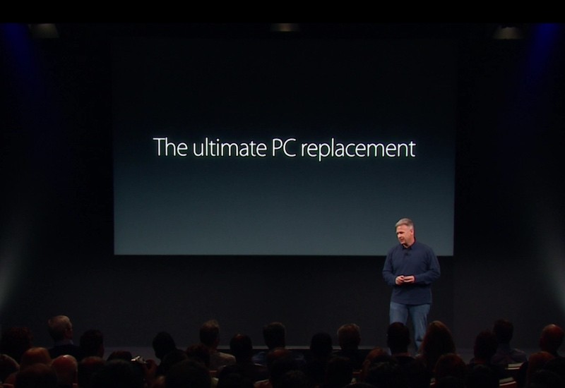 iPad Pro PC replacement media event