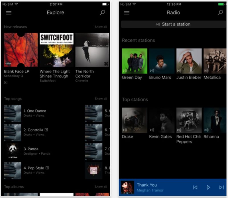 Microsoft Groove iOS