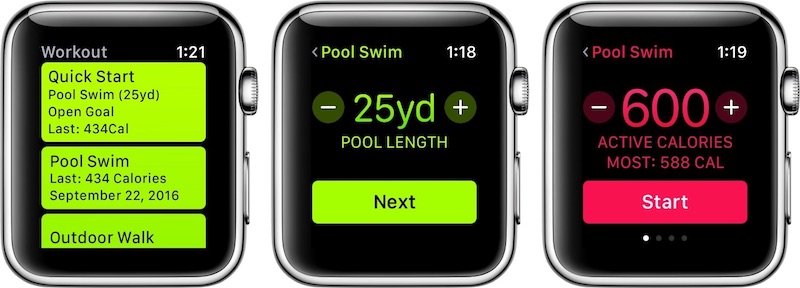 apple watch commercial swimming