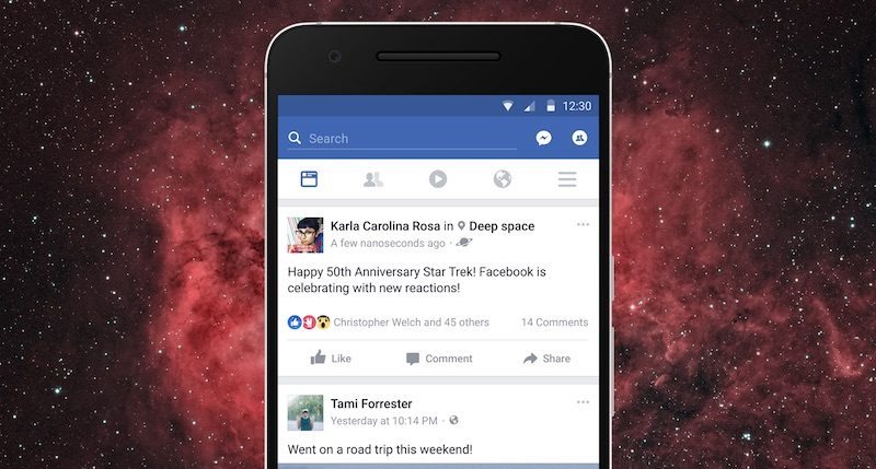 facebook star trek 2