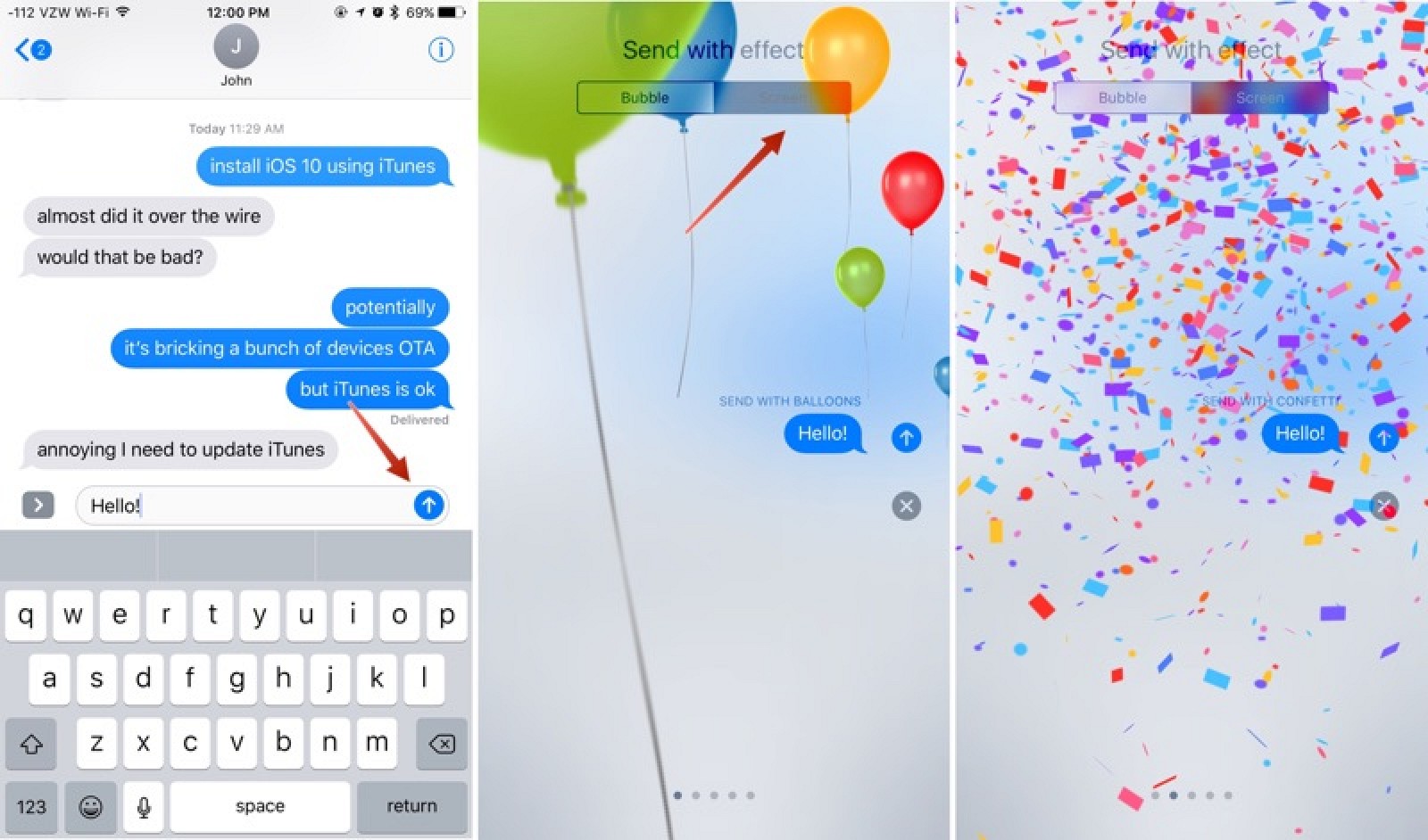 What Does It Mean To Emphasize A Message On Iphone