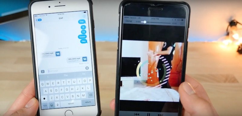 iOS safari video crash