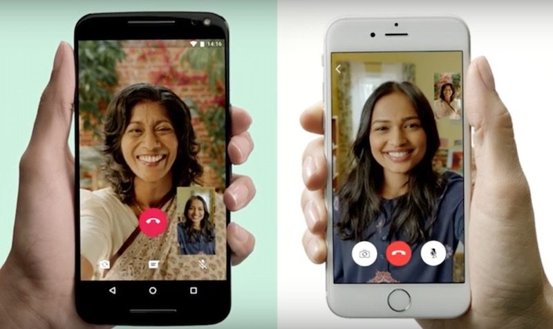 WhatsApp video calling