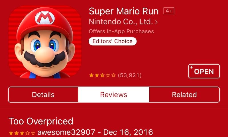 super-mario-run-reviews