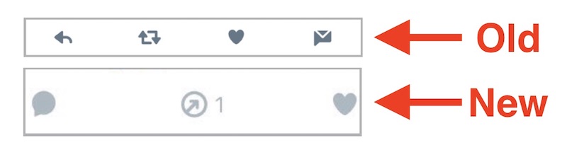 Twitter Testing Out iOS Redesign That Turns 'Retweet' Icon Into