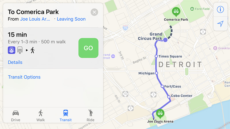 apple maps detroit 3