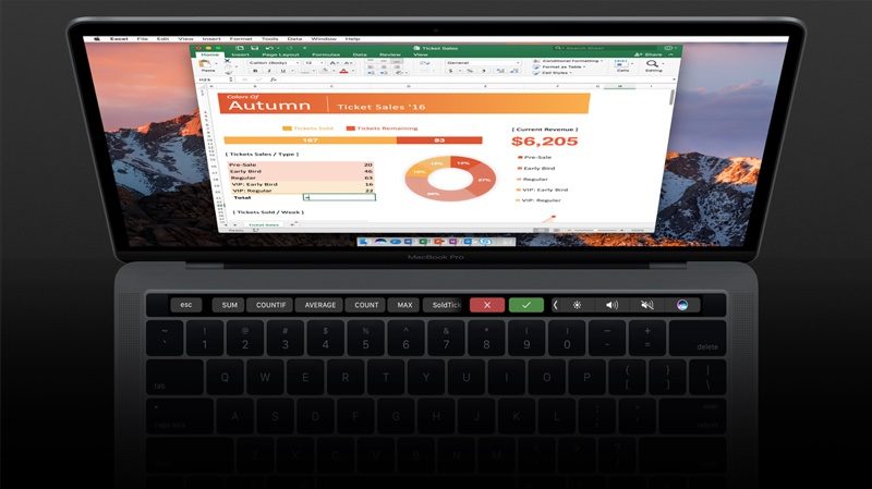 exceltouchbar