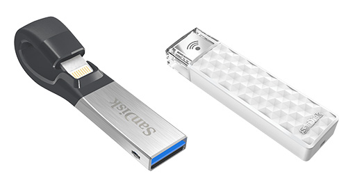 SanDisk Launches 256GB Flash Drive and Wireless Stick for iPhone and