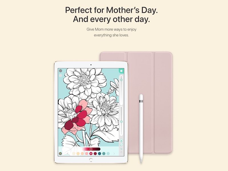 apple mothers day gift guide 2017