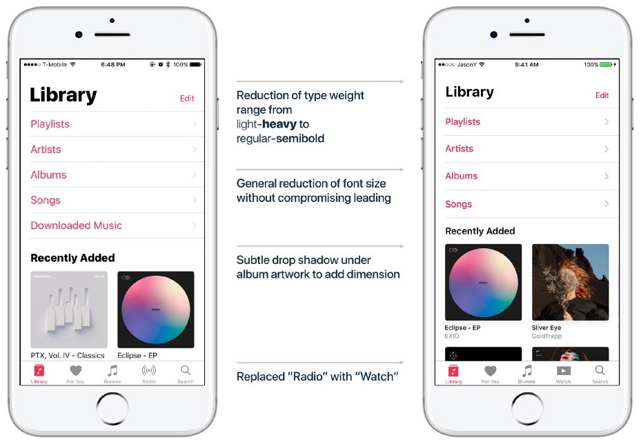 apple music redesign 4