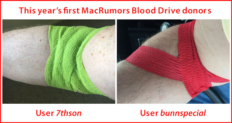 first blood drive donor 2017