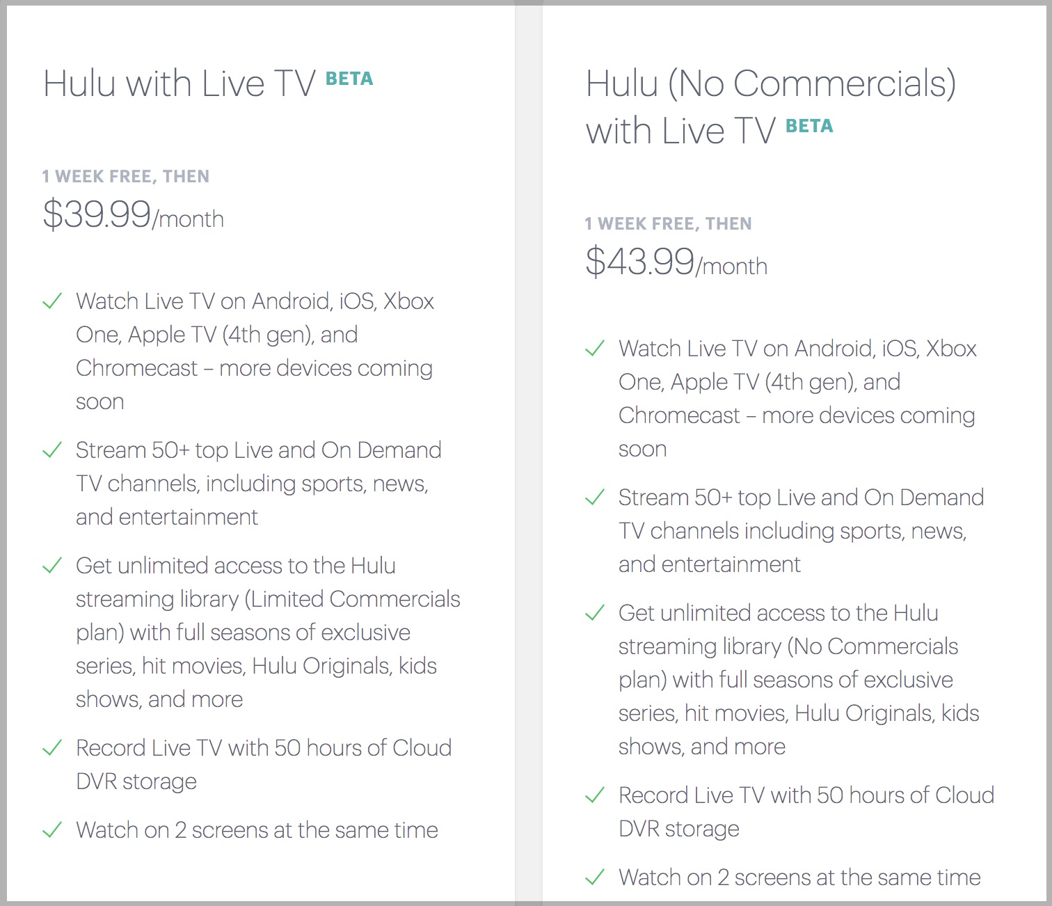 hulu live 7