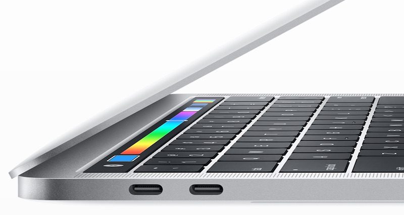 thunderbolt 3 ports macbook pro