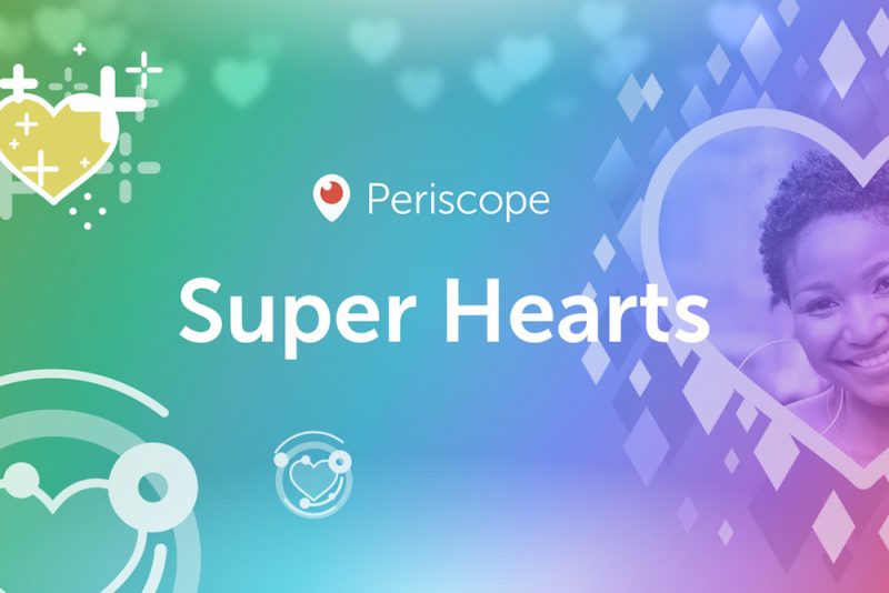 Periscope Super Hearts Banner