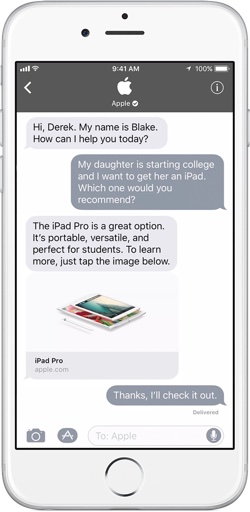 applebusinesschat