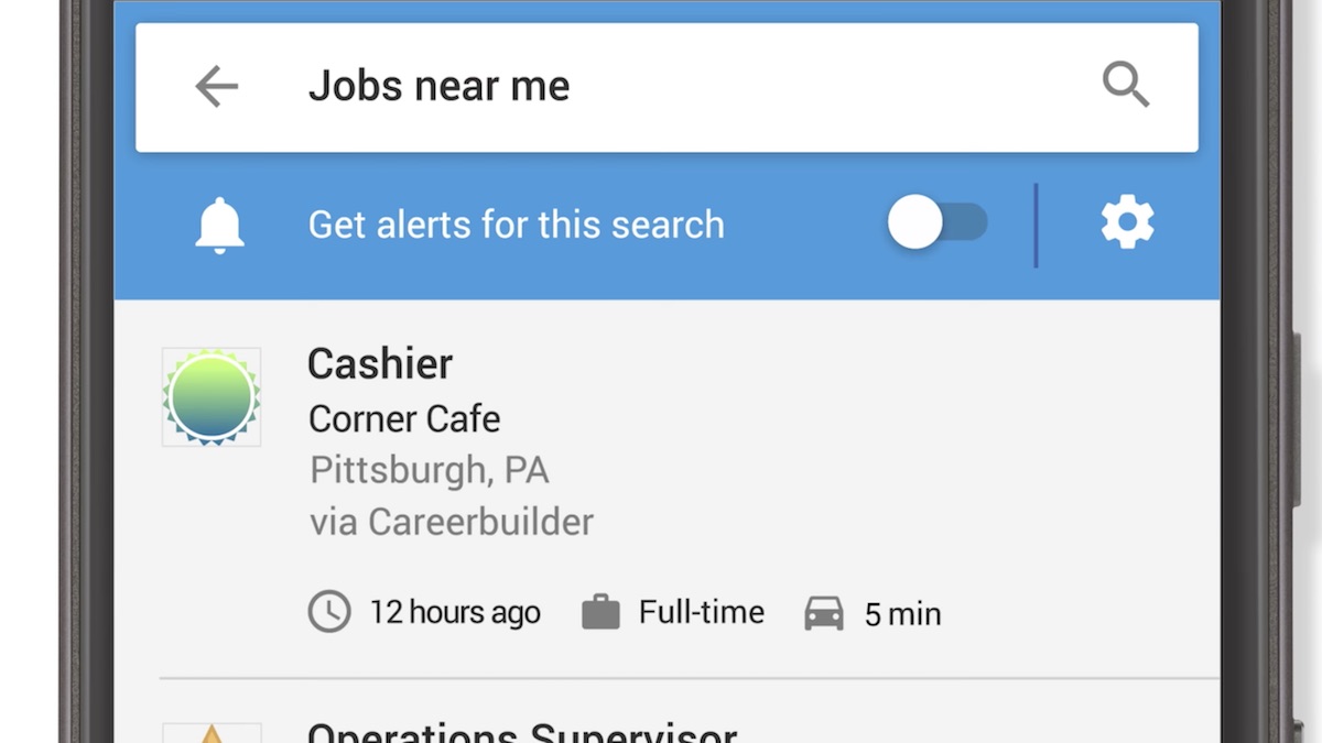 google jobs search