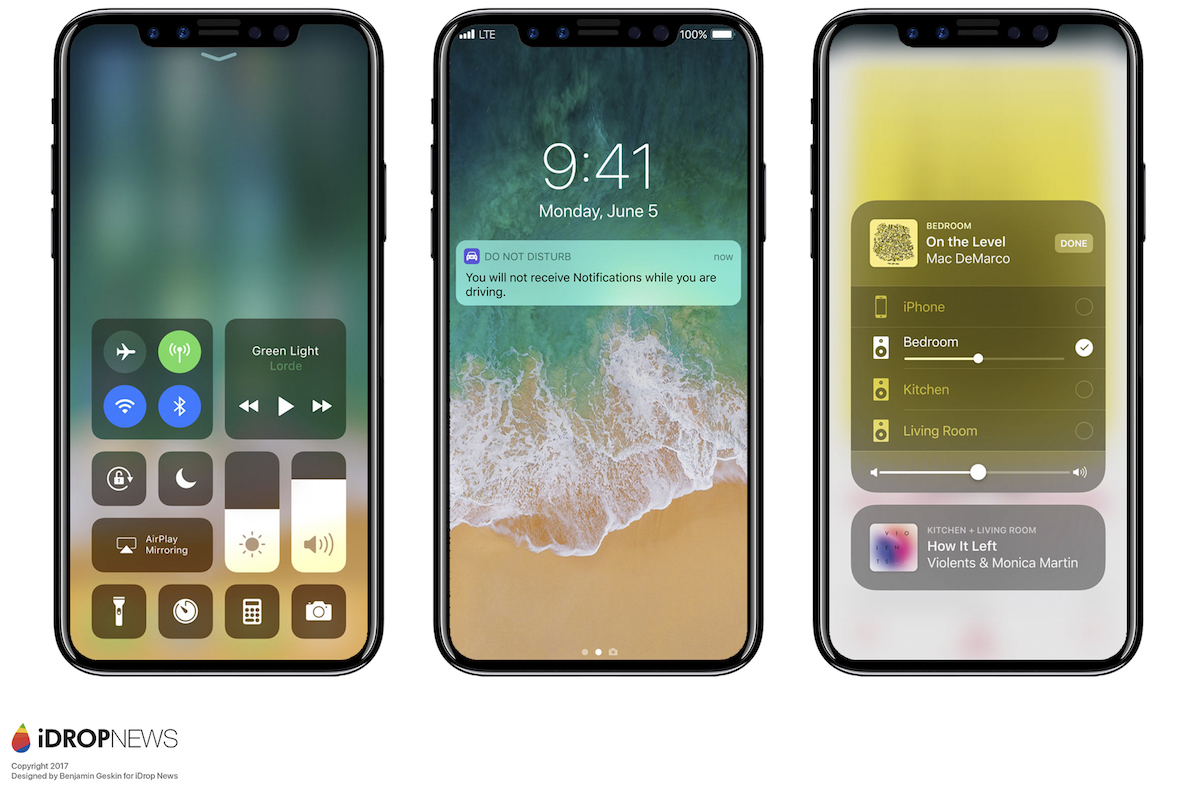 iphone 8 renders ios 11