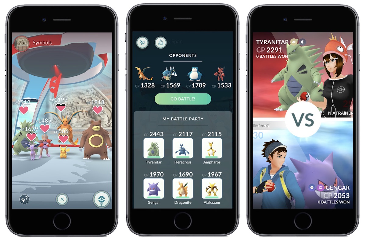 pokemon go gym update
