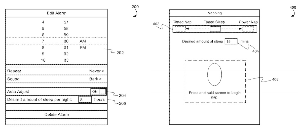 sleep tracking patent 2
