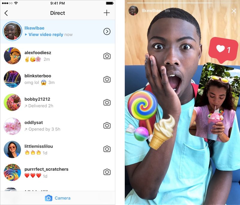 instagramphotovideoreplies