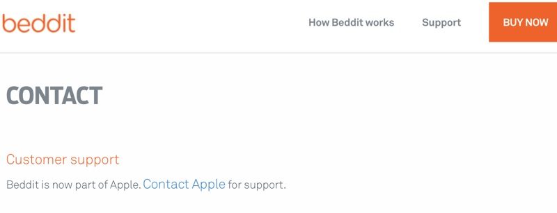 bedditapplesupport