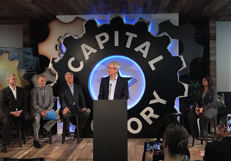 tim cook capital factory 2